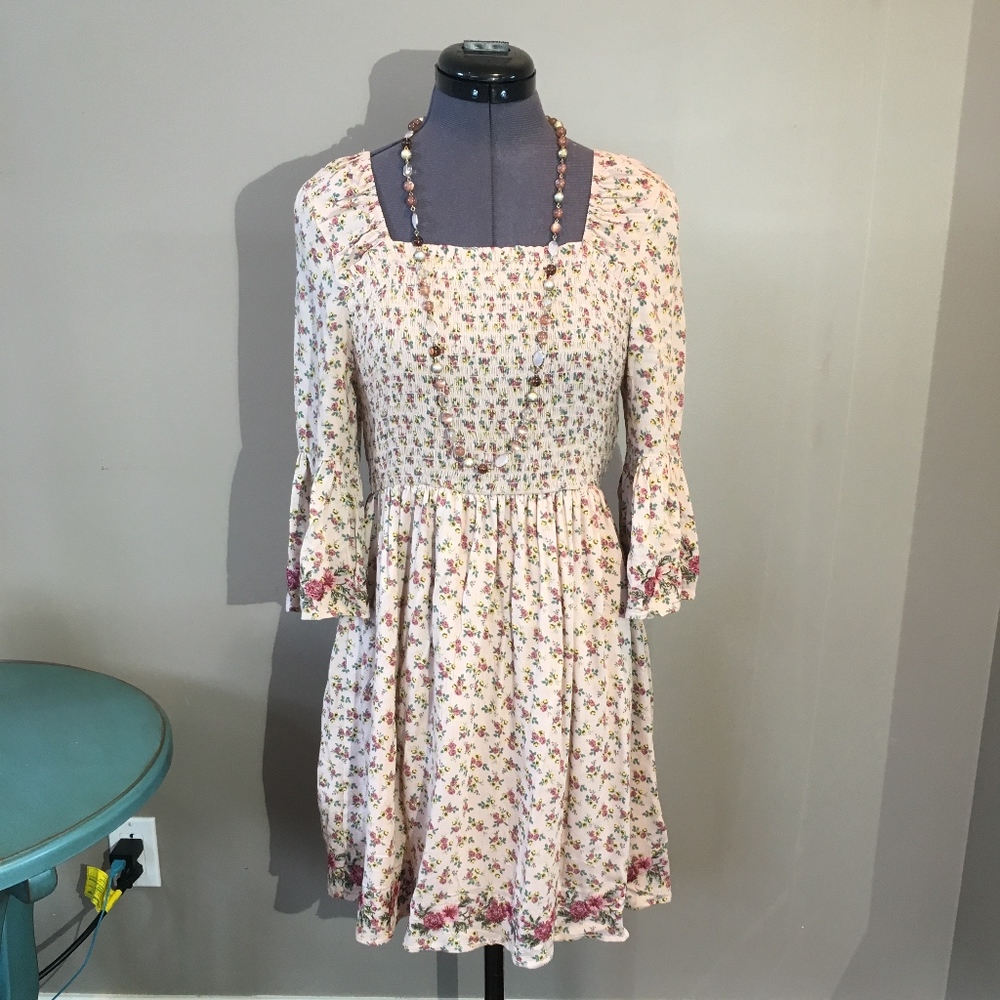 Xhilaration Peasant Dress NWOT!